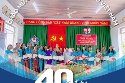 Các hoạt động kỷ niệm  40 năm ngày nhà giáo việt Nam- Trường MN Bông Sen